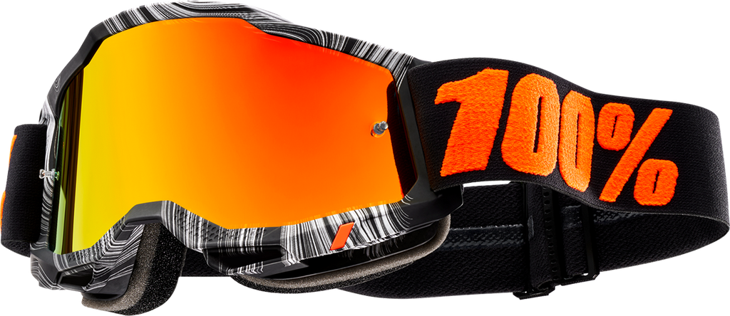 100% Accuri 2 Goggles - Geospace - Red Mirror 50014-00008