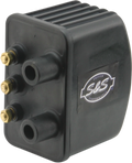 S&S CYCLE Single-Fire Ignition Coil - Harley Davidson - Black 55-1571