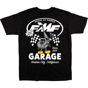 FMF Garage T-Shirt - Black - Large FA25118901BLKLG