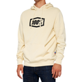 100% Icon Pullover Hoodie - Chalk - Medium 20029-00006