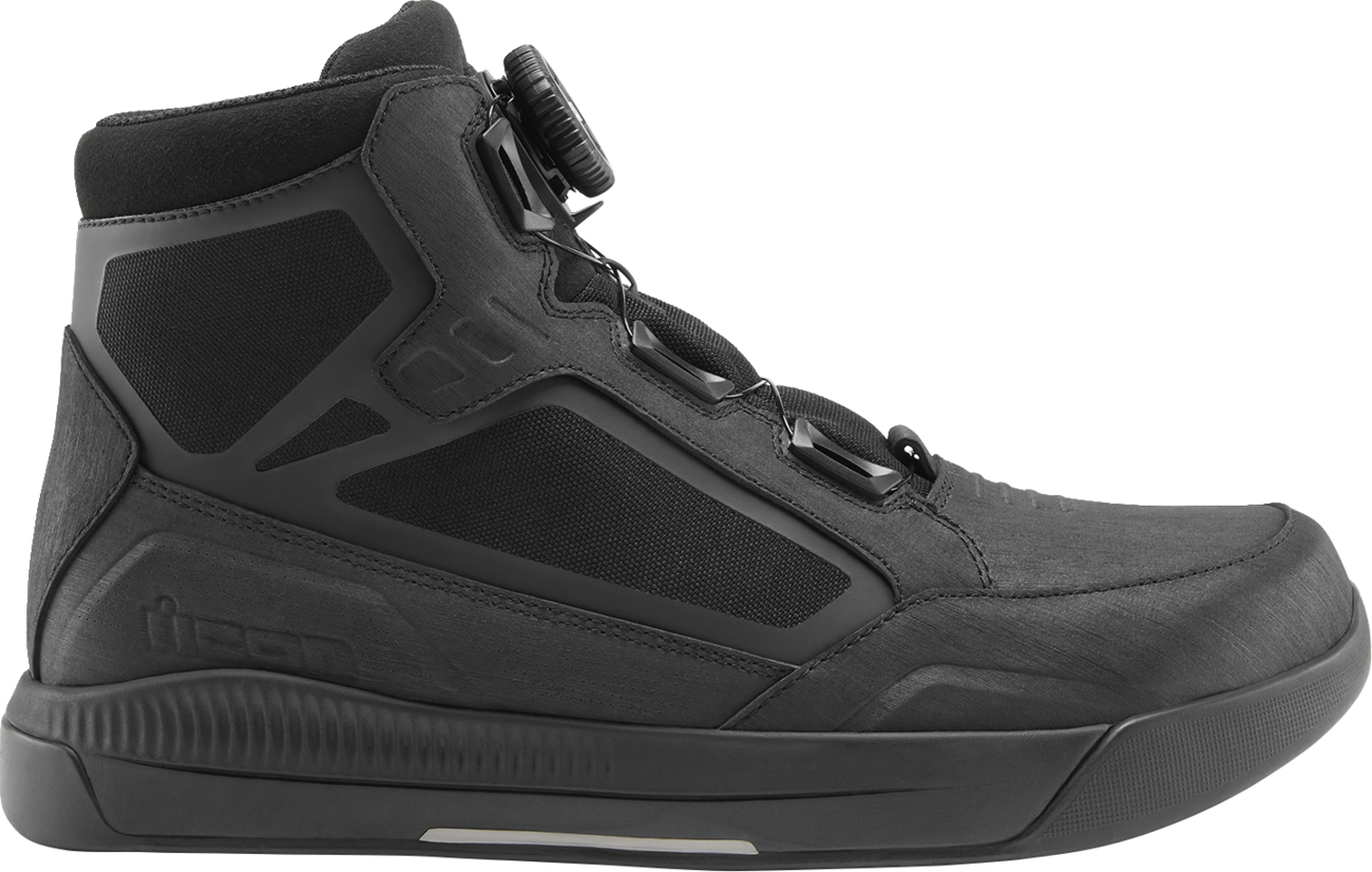 ICON Patrol 3™ Waterproof Boots - Black - Size 7 3403-1280