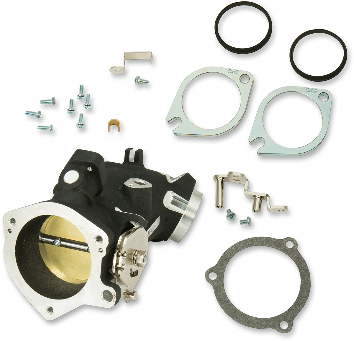 S&S CYCLE Throttle Hog Cable Operated Throttle Body Kit - Black - 58 mm  170-0346 1022-0191