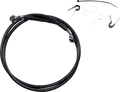 DRAG SPECIALTIES Brake Line - Front - Black - +10" - XL 660310-10BLK