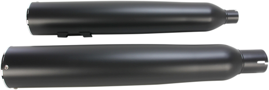 COBRA Power Flo Mufflers for FL 2017-2020 - Black 6214RB