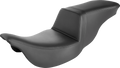 SADDLEMEN Step-Up Seat - Smooth - Black - FLH 808-07B-194