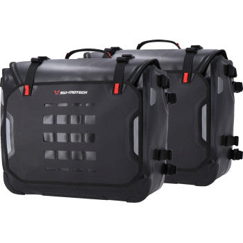 SW-MOTECH SysBag Side Bag System - Black - Moto Guzzi V85TT '19-'24 BC.SYS.17.925.21000B
