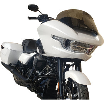 WIND VEST Windshield - 11-1/2" - Dark Smoke - FLTRX/SE/STSE 57-1140