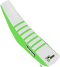 D'COR VISUALS Seat Cover - Green/White - KX250/450 '19-'22 30-20-479