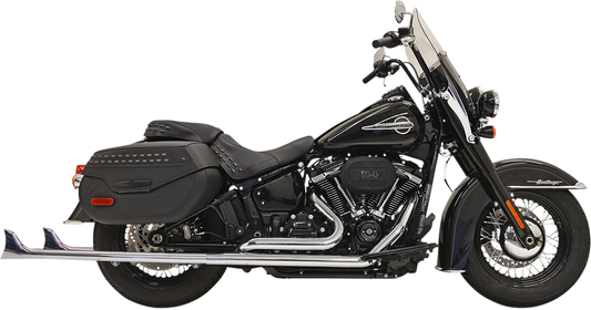 BASSANI XHAUST Fishtail Exhaust without Baffle - 39" 1S76E-39