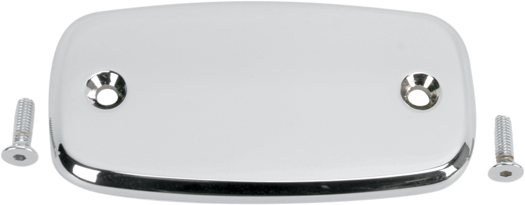 BARON Master Cylinder Cover - Smooth - Suzuki - Chrome BA-7681-00