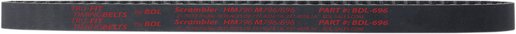 BELT DRIVES LTD. Timing Belt BDL-696