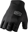 100% Sling Short Finger Gloves - Black - Medium 10021-00001