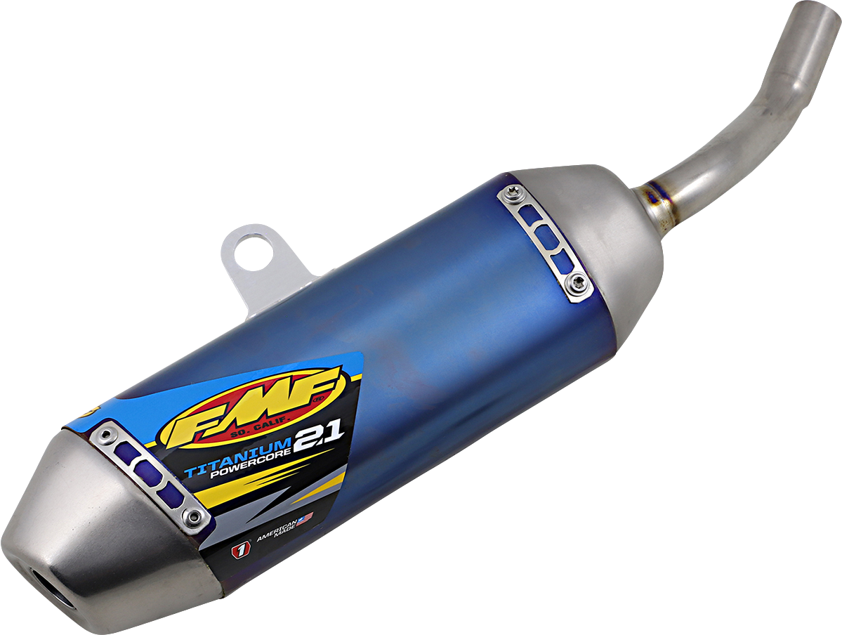 FMF Powercore 2.1 Muffler - Titanium 025192 1821-1748