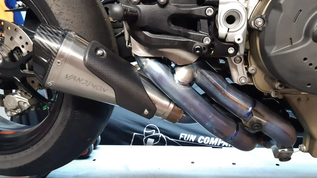 Vandemon  Ducati Panigale V4S & V4R Full Titanium Exhaust Kit 2018-20 DUCV4TIEXHSYSNA VA-37
