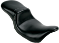 LE PERA Daytona 2-Up Seat - Without Backrest - Smooth - Black - FLHT '08-'22 LK-567