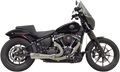 BASSANI XHAUST The Ripper Short Road Rage 2-into-1 Exhaust System Stainless Steel 1S73SS