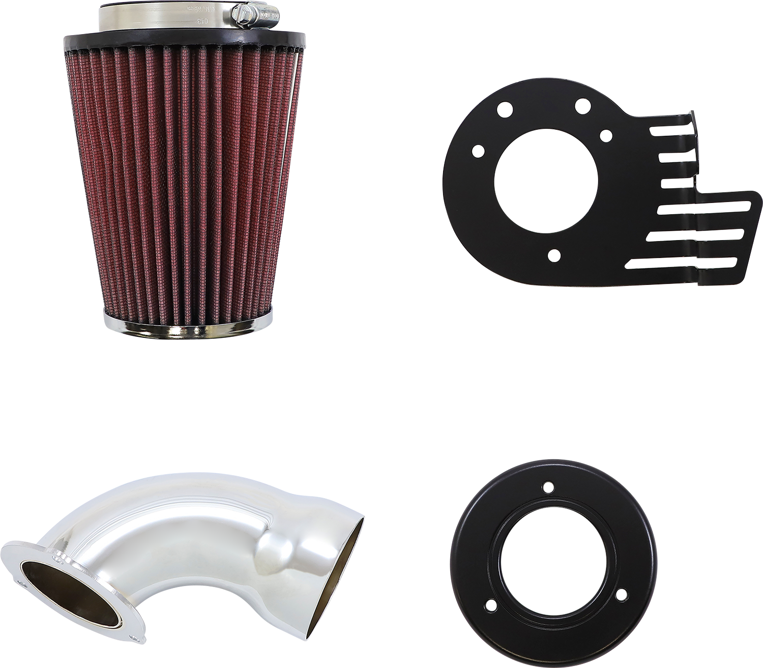 COBRA Cone Air Filter - Chrome/Chrome 606-0100-06