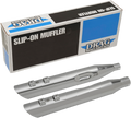 DRAG SPECIALTIES 3.5" Mufflers for FL - Chrome ACTUALLY 3.5" H00963