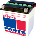 Parts Unlimited Battery - Yb30l-B Cb30l-B