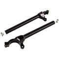 GILLES TOOLING Clip-Ons - GPL2-550 - Street - Black M/S1000RR GPL2-550-STREET