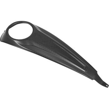 SADDLEMEN Dash Panel - Center Fill - Carbon Fiber/Matte CF-823-07-002M