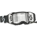 SCOTT Prospect 2.0 WFS Goggle - Roll-Off - Black/White - Clear Works Lens 421474-1007113