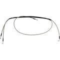 MOOSE RACING Brake Line Pair - Stainless Steel B05-1-018/P