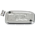 JOKER MACHINE Master Cylinder Cover - Hydraulic Clutch - Joker - Chrome 08-013C