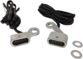 DRAG SPECIALTIES LED Handlebar Marker Lights - XL - Chrome/Smoke L22-0231CMENU