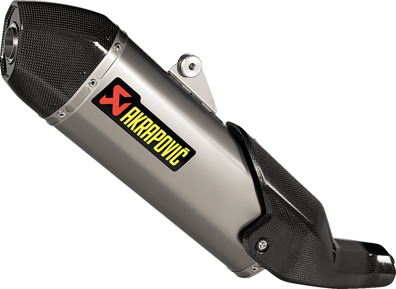 AKRAPOVIC Slip-On Line Muffler - Titanium Ducati DesertX 2022-2023  S-D9SO19-HJAT 1811-4437