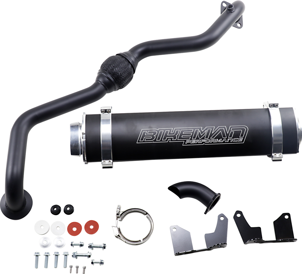 BIKEMAN PERFORMANCE Ranger Big Mo Muffler - Black 17-322