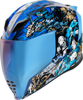 ICON Airflite™ Helmet - 4Horsemen - Blue - Large 0101-13920
