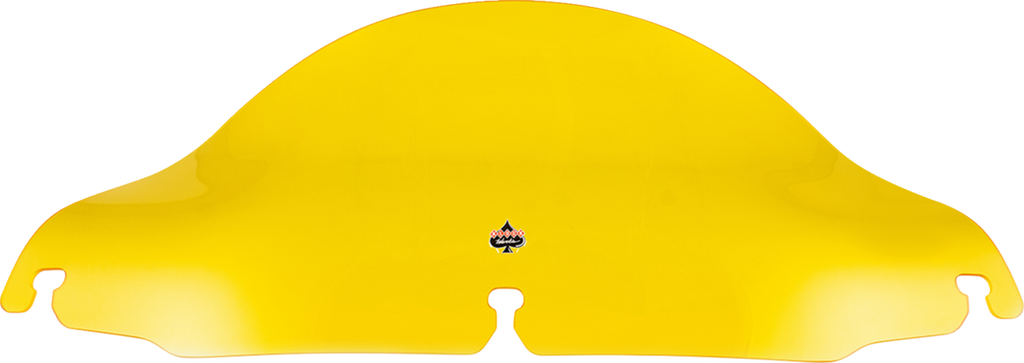 KLOCK WERKS Kolor Flare™ Windshield - 6-1/2" - Yellow - FLH KWW-01-0696