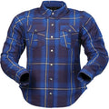 Z1R Women's Ashwood Flannel - Blue - 3W 2822-1865