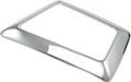 Parts Unlimited Glove Box Accent Plate - Chrome - Gl1500 45-8503-Bc6