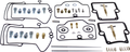 Parts Unlimited Carburetor Rebuild Kit - Ski-Doo 26-10103