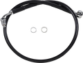 DRAG SPECIALTIES Brake Line - +4" - Black - '18-'21 Softail 618601-4BLK