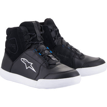 ALPINESTARS Chrome Shoes - Waterproof - Black/White - US 7.5 2543123-157-7.5