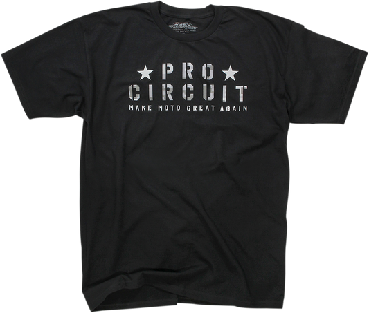 PRO CIRCUIT Flag T-Shirt - Black - Medium 6411810-20