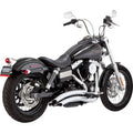 VANCE & HINES 2-into-2 Big Radius Exhaust System - Chrome 26081