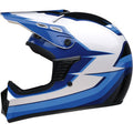 Z1R Child Dirt Maxx Helmet - Vortex - Blue/White - L/XL 0111-1745
