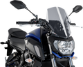 PUIG HI-TECH PARTS Race Windscreen - Smoke - Tour - Yamaha 9667H