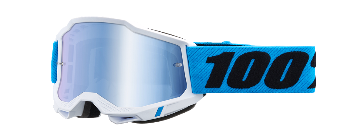 100% Accuri 2 Junior Goggles - Novel - Blue Mirror 50025-00009