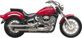 COBRA Drag Mufflers - Chrome - V-Star 1100 2267