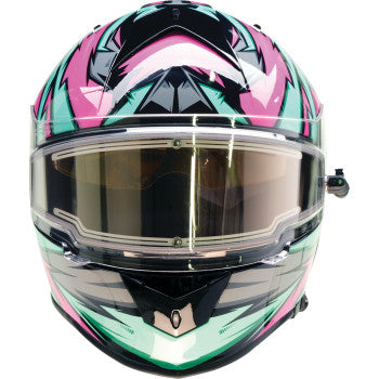 Z1R Warrant Snow Helmet - Neuron - Pink/Teal - Medium 0101-17211