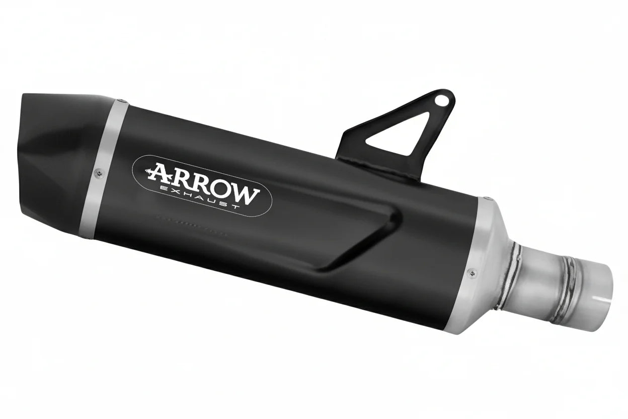 KOVE 800X PRO / 800 RALLY E5+ 2025 INDY RACE ALUMINIUM DARK EXHAUST - 72667akn