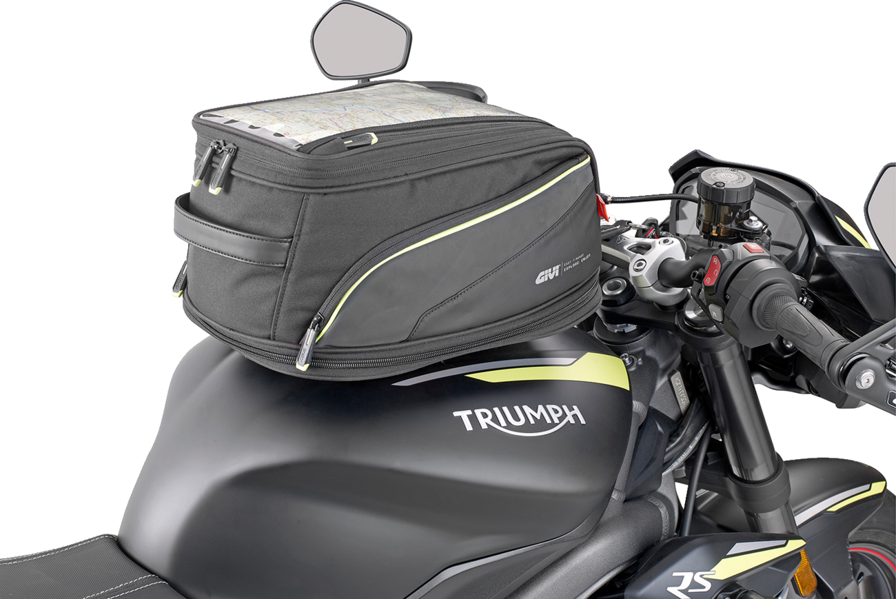 GIVI Tank Bag - 26 Liter - Black/Yellow Piping EA131