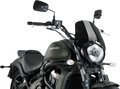 PUIG HI-TECH PARTS New Generation Windscreen - Black - Vulcan 3175N