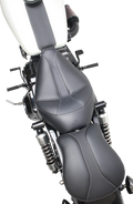 SADDLEMEN Dominator Solo Seat - Stitched - Black w/ Gray Stitching - FXD/WG '96-'03 896-04-0042