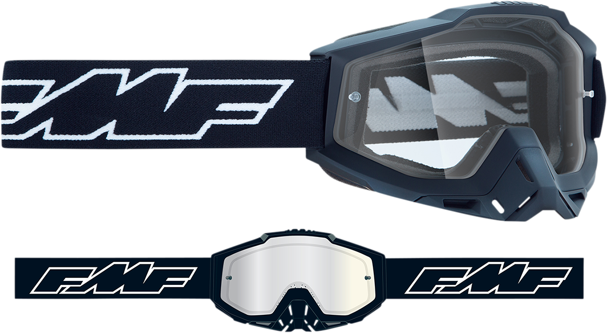 FMF PowerBomb OTG Goggles - Rocket - Black - Clear F-50041-00001 2601-2989